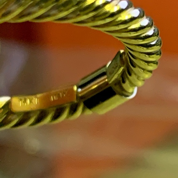 Gold Stackable Rings Set - Picture 4 of 5